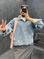 کت جین کد 221716 - Image 2