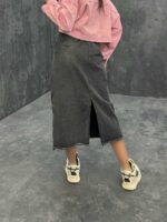 دامن جین کد 240272 - Image 3