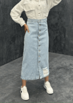 دامن جین کد 240292