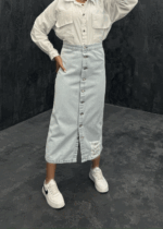 دامن جین کد 240292 - Image 2