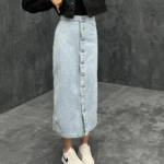 دامن جین کد 240293