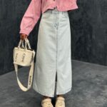 دامن جین کد 240300