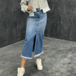 دامن جین کد 240306