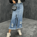 دامن جین کد 240309