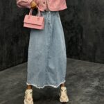 دامن جین کد 240315