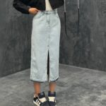 دامن جین کد 240324