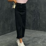 دامن جین کد 240359