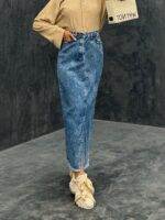 دامن جین کد 240369 - Image 4