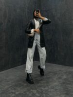 کت چرم کد 222270 - Image 2