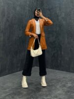 کت چرم کد 222270