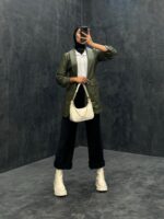 کت چرم کد 222270 - Image 3