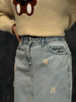 دامن جین کد 240385 - Image 2