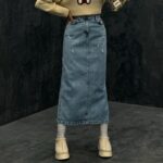 دامن جین کد 240386