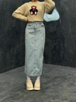 دامن جین کد 240385