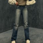 شلوار جین کد 104343