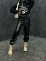 شلوار چرم کد 104317