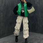 پافر چرم کد 342785