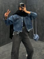 کت جین کد 222654 - Image 4