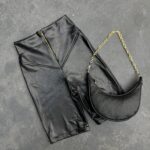 شلوارک چرم کد 104370