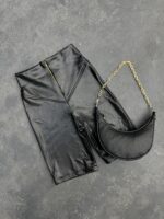 شلوارک چرم کد 104370