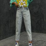 شلوار جین کد 104744