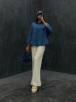 شومیز کد 142902 - Image 8