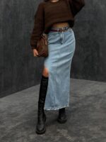 دامن جین کد 240368