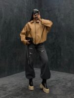 کت چرم کد 223817 - Image 2