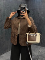 کت چرم کد 223931 - Image 2