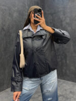 کت چرم کد 223953 - Image 5