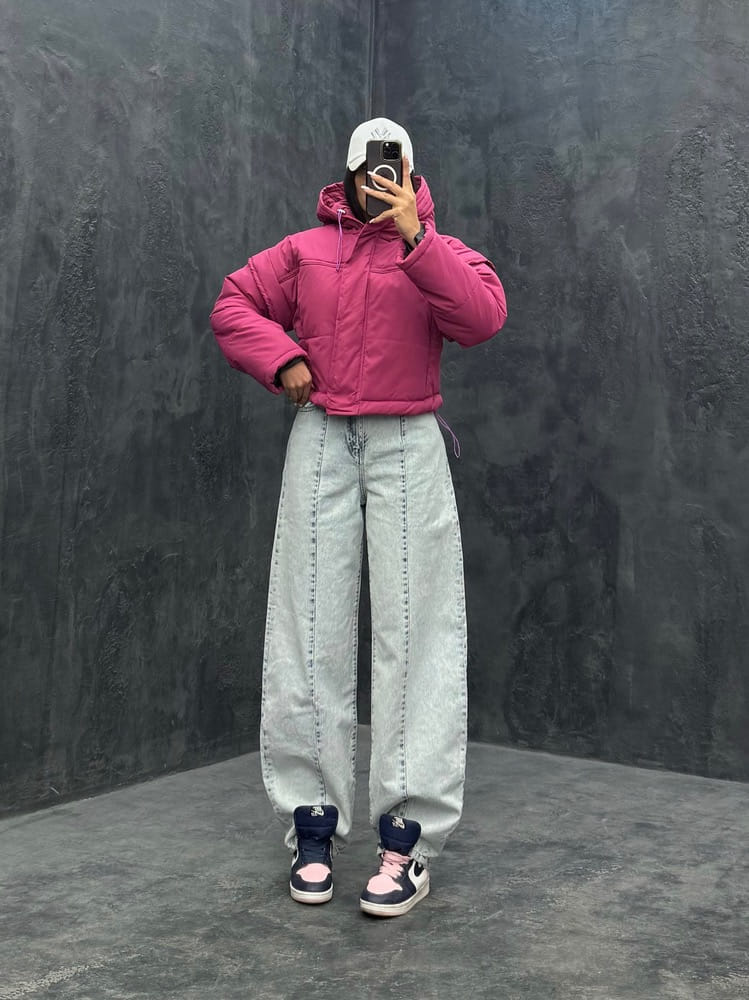 51AA3406-F413-413D-BB40-EDAF2AF24788 کاپشن پافری کد 343135 - Image 1