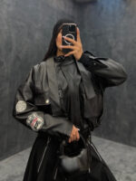 کت چرم کد 223981 - Image 2