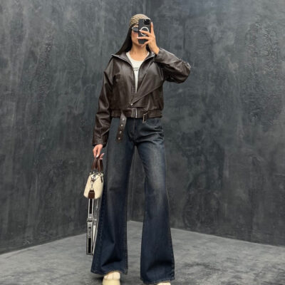 کت چرم کد 223998