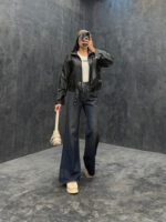 کت چرم کد 223998 - Image 3