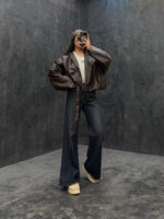 کت چرم کد 223999 - Image 2