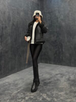 کت چرم کد 224030 - Image 2