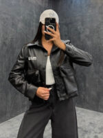 کت چرم کد 224148 - Image 2